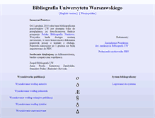 Tablet Screenshot of bibliografia.icm.edu.pl
