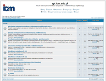 Tablet Screenshot of epl.icm.edu.pl