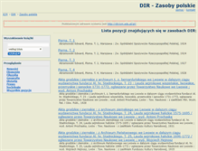 Tablet Screenshot of dir.icm.edu.pl