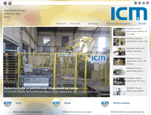 Tablet Screenshot of icm.rs